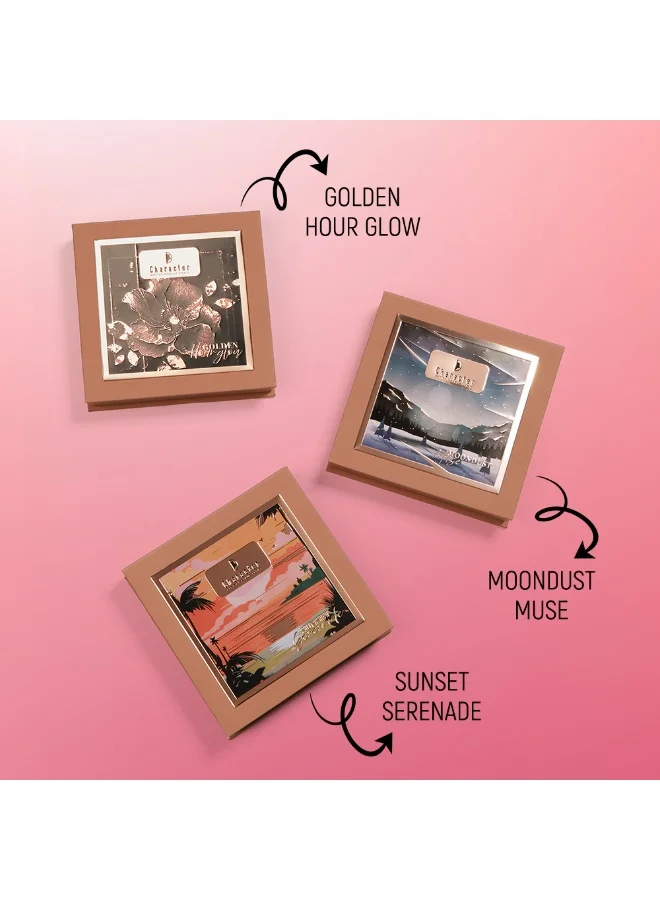 Character Character 4 Color Blush & Highlighter Palette